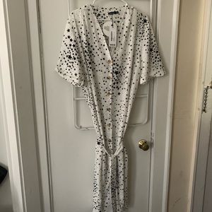 NWT star patterned boohoo dress